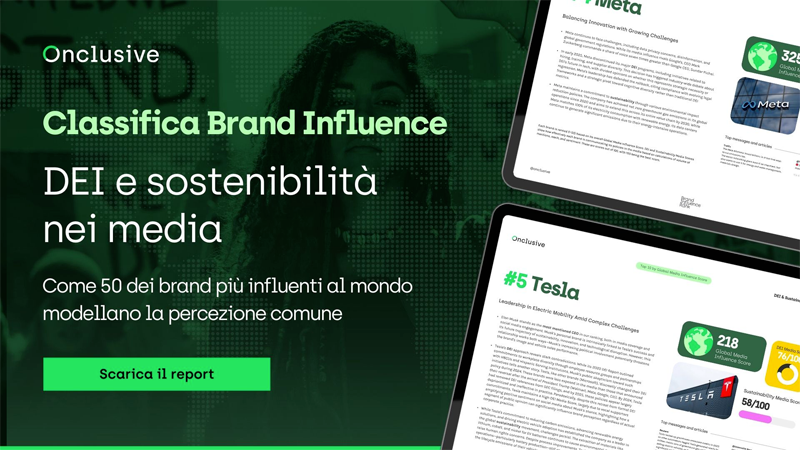Brand Influence - DEI e sostenibilità nei media