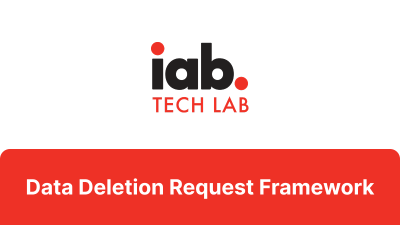Data Deletion Request Framework